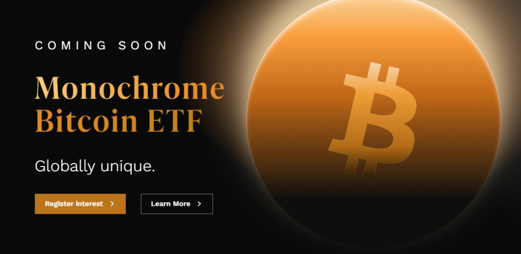 Australia's First Bitcoin ETF by Monochrome Asset Management