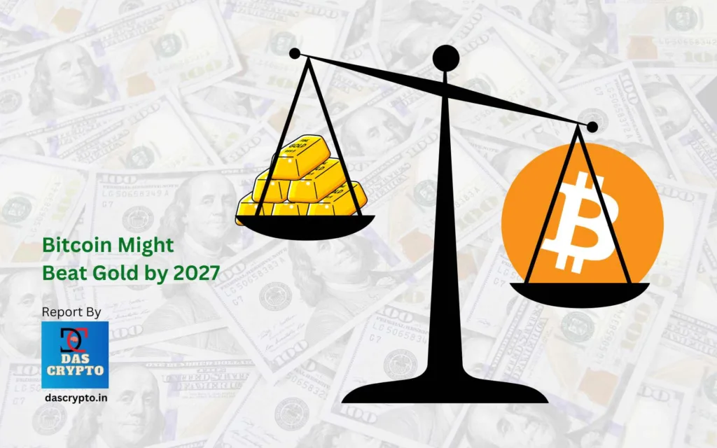 Bitcoin Beats Gold by 2027