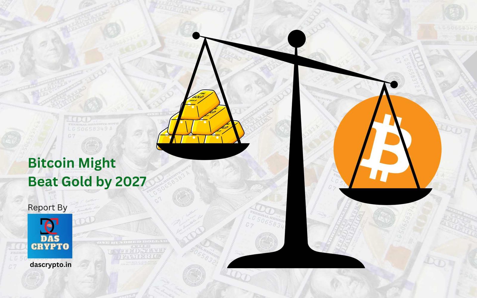 Bitcoin Beats Gold by 2027